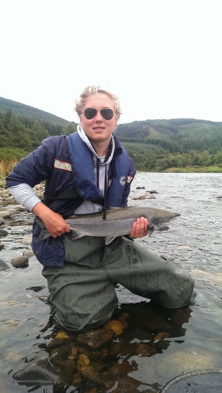 Guess Who again! But he did catch a fish everyday